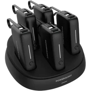 پاور بانک استیشن پاورولوژی Powerology × 5 10000mAh Power Bank Station