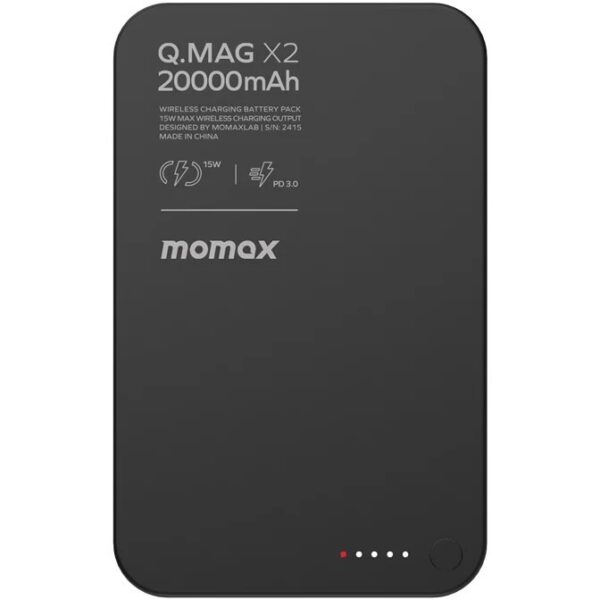 پاوربانک وایرلس شارژ20000 مومکس مدلQ.MAG X2 IP133 - Image 1