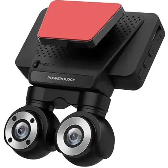 XEFjoGRYo29mm0TP دوربین خودرو پاورولوژی مدل P4KCAM108 ۴K دو دوربین - Image 1